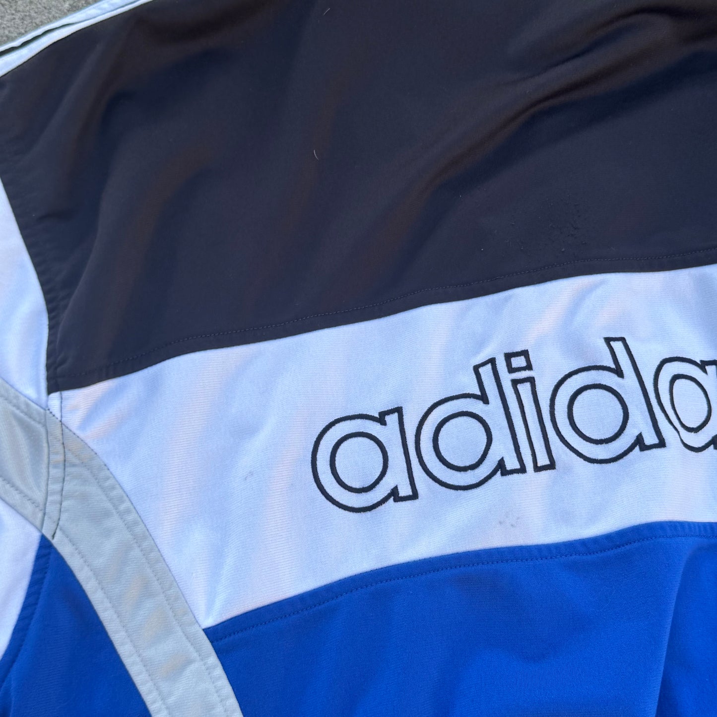 Adidas streetwear 80s retro track jacket