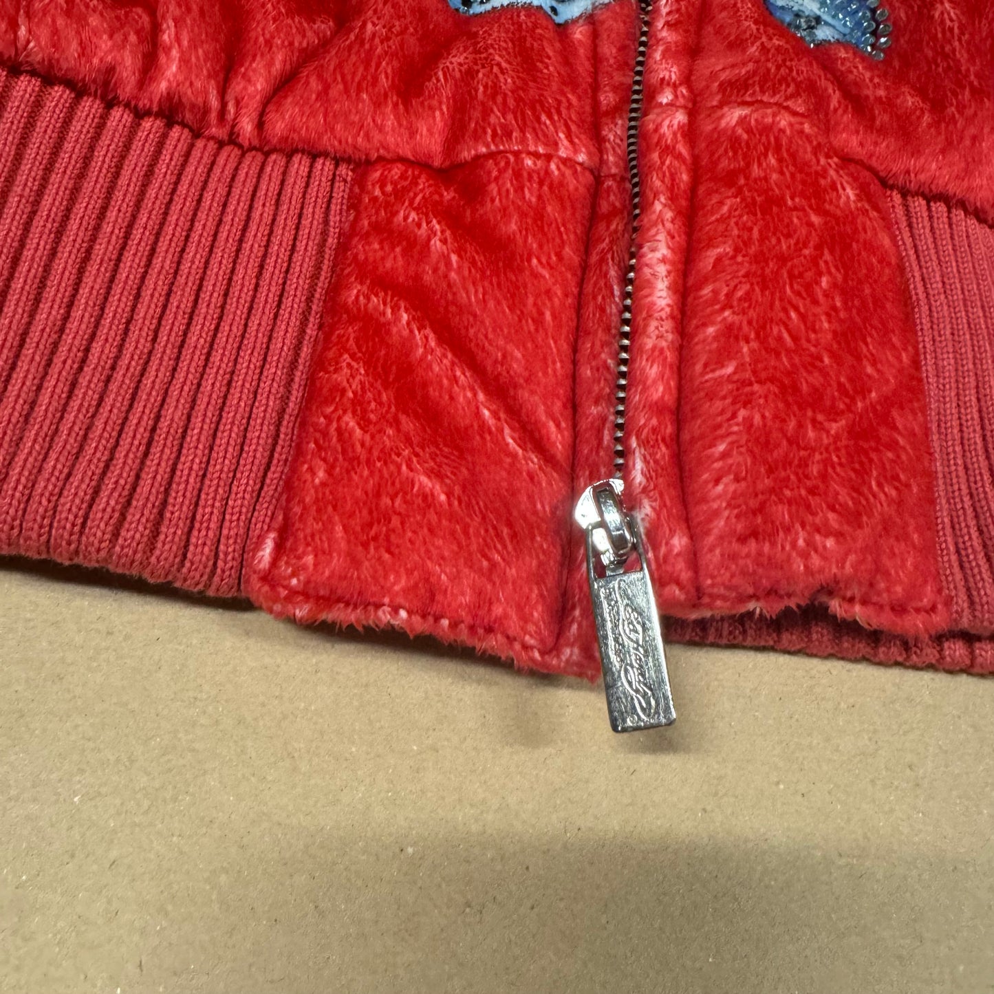 Ed Hardy fluffy Bomberjacket