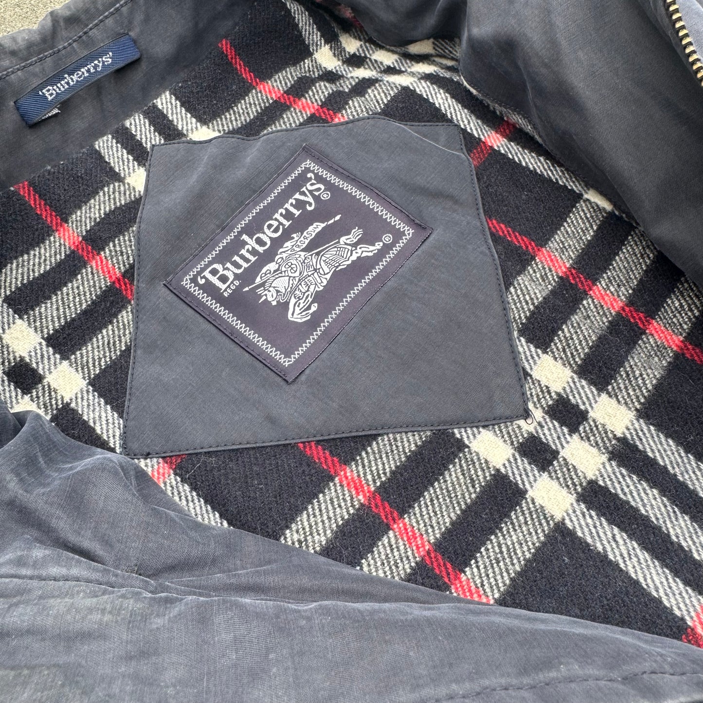 Burberry’s vintage raincoat