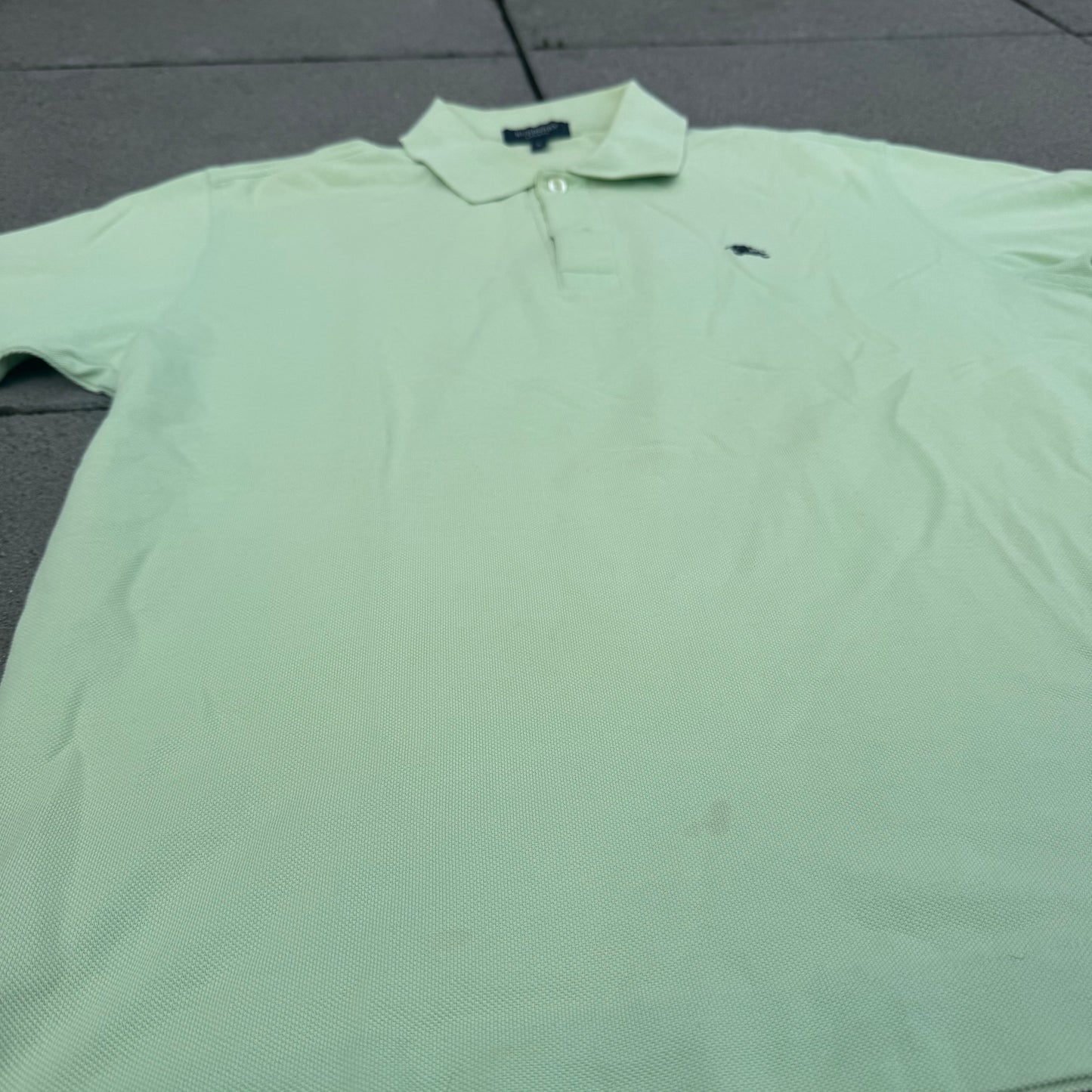Burberry London mint-green poloshirt