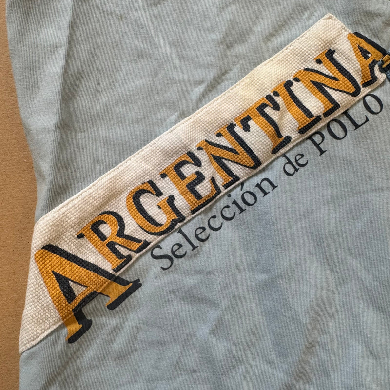 Detailansicht: Sourced limited accessories and clothes La Martina Argentina polo – Logo, Nähte oder Material