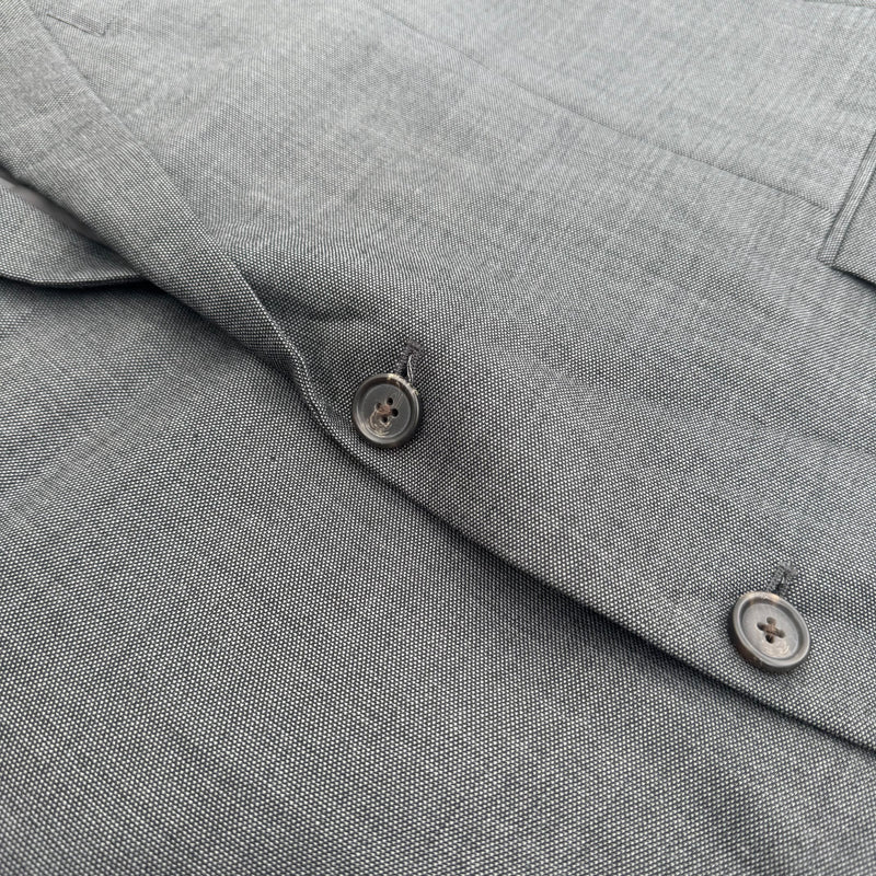 Detailansicht: Sourced limited accessories and clothes Polo Ralph Lauren grey blazer – Logo, Nähte oder Material