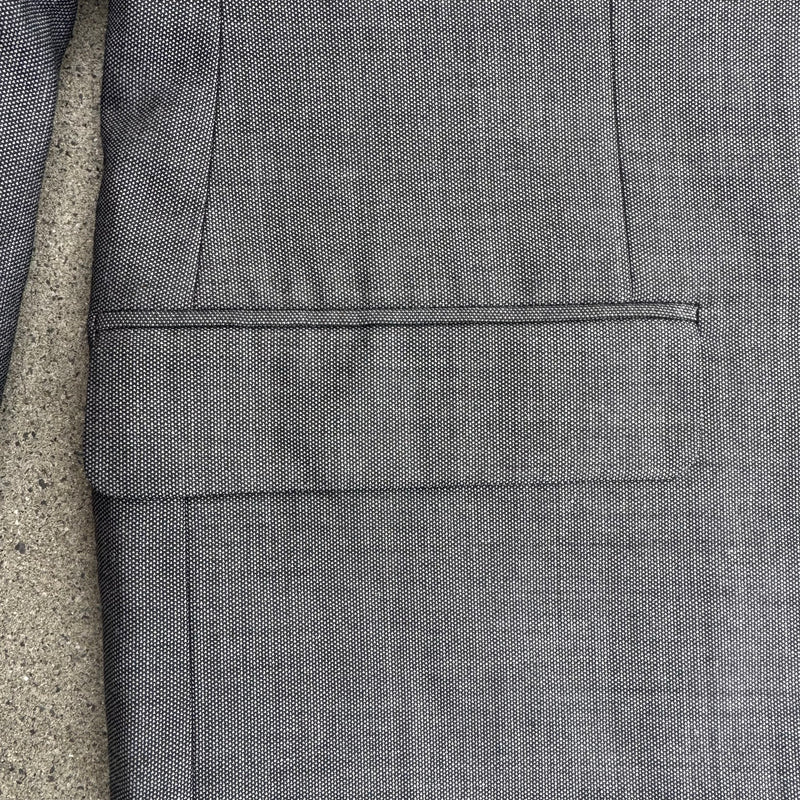 Detailansicht: Sourced limited accessories and clothes Polo Ralph Lauren grey blazer – Logo, Nähte oder Material