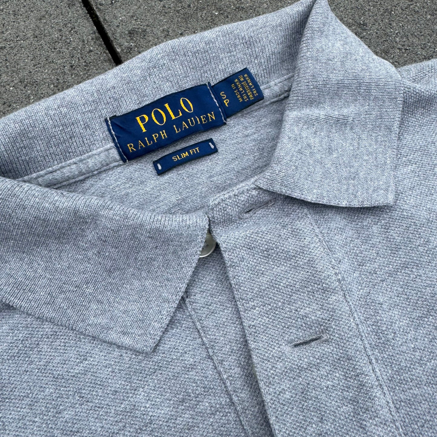 Polo Ralph Lauren classic grey polo