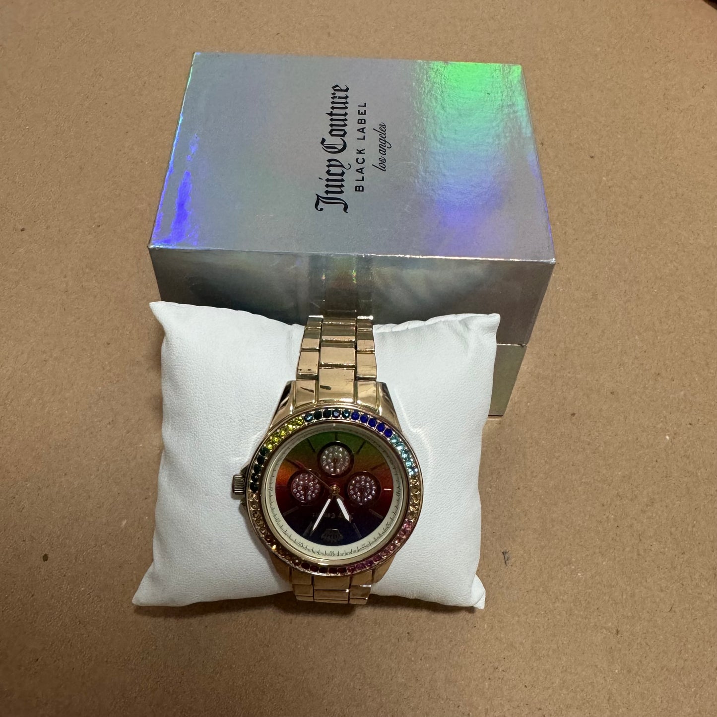 Juicy Couture Los Angeles gold watch