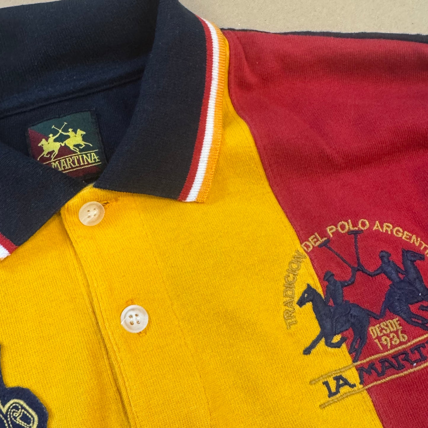 La Martina Espana Spain vintage poloshirt