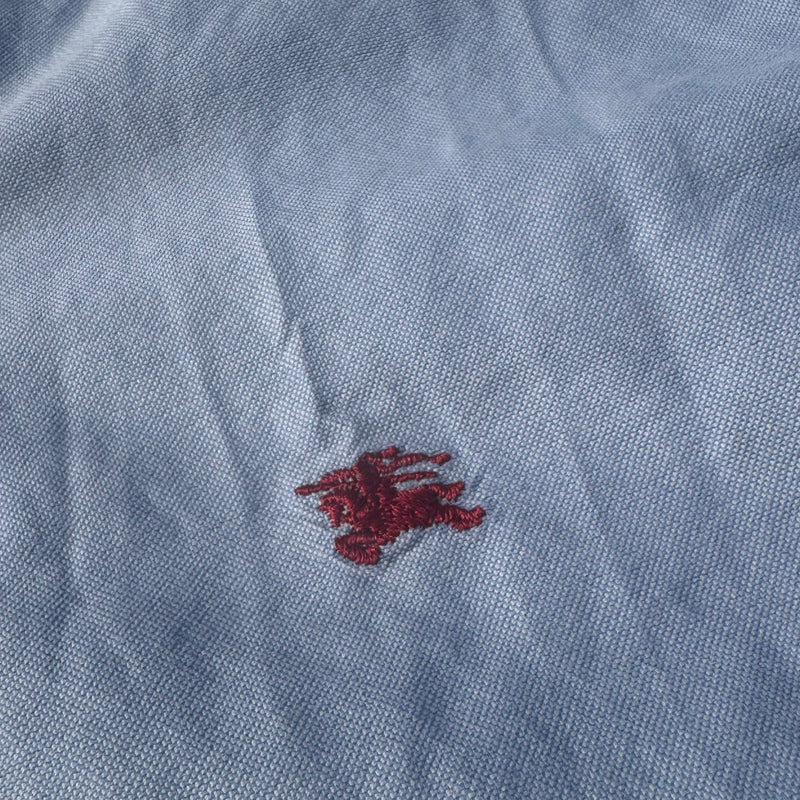 Detailansicht: Sourced limited accessories and clothes Chemise Burberry London skyblue vintage shirt – Logo, Nähte oder Material