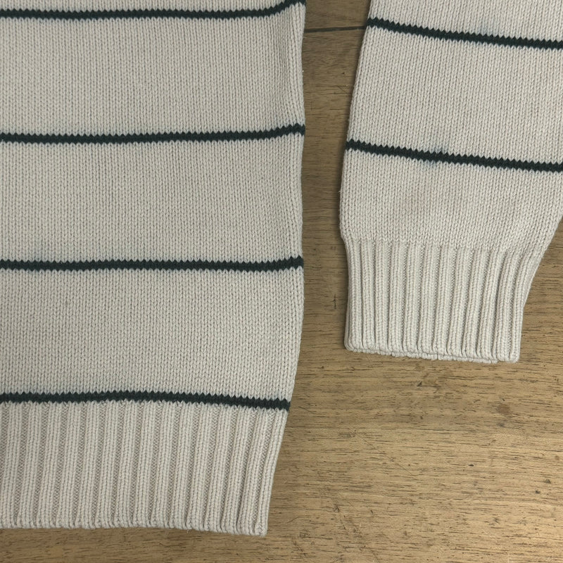 Detailansicht: Mein Shop Lacoste knitted sweater – Logo, Nähte oder Material