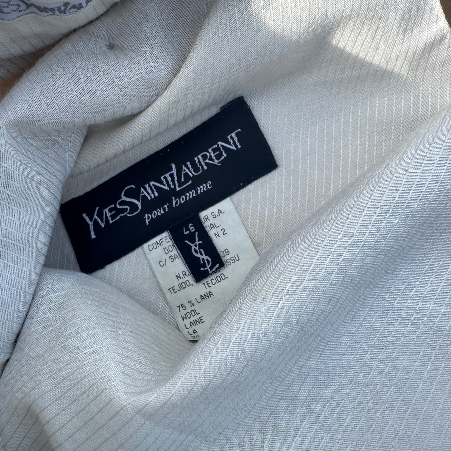 Yves Saint Laurent vintage loose chinos