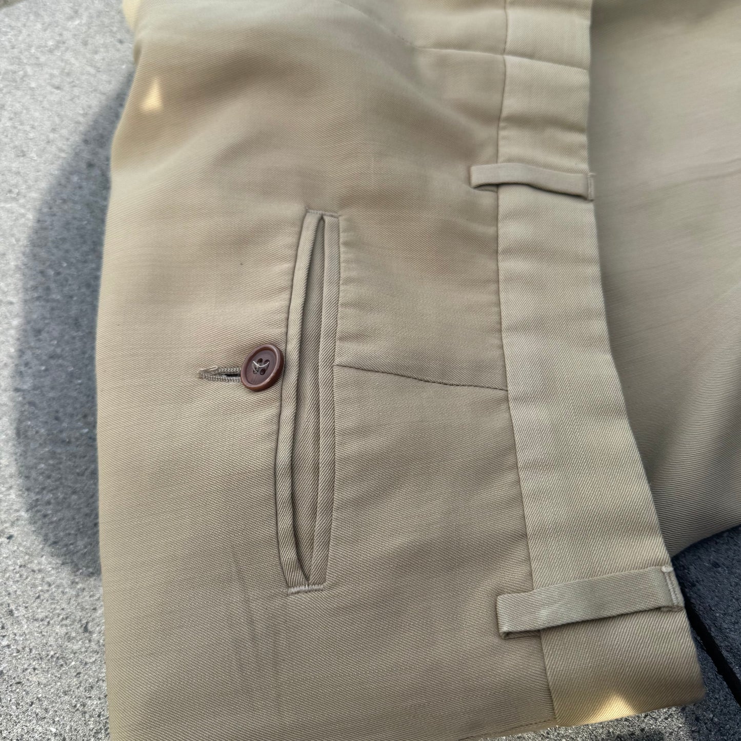 Yves Saint Laurent vintage loose chinos