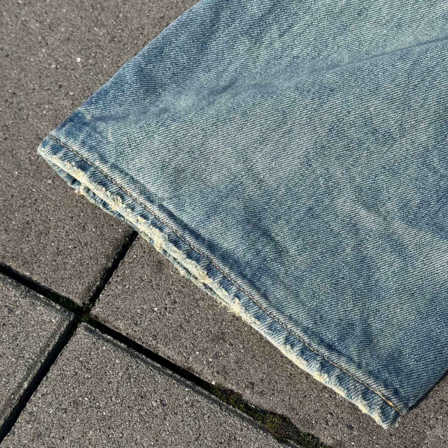 Polo Ralph Lauren custom made ripped military jeans