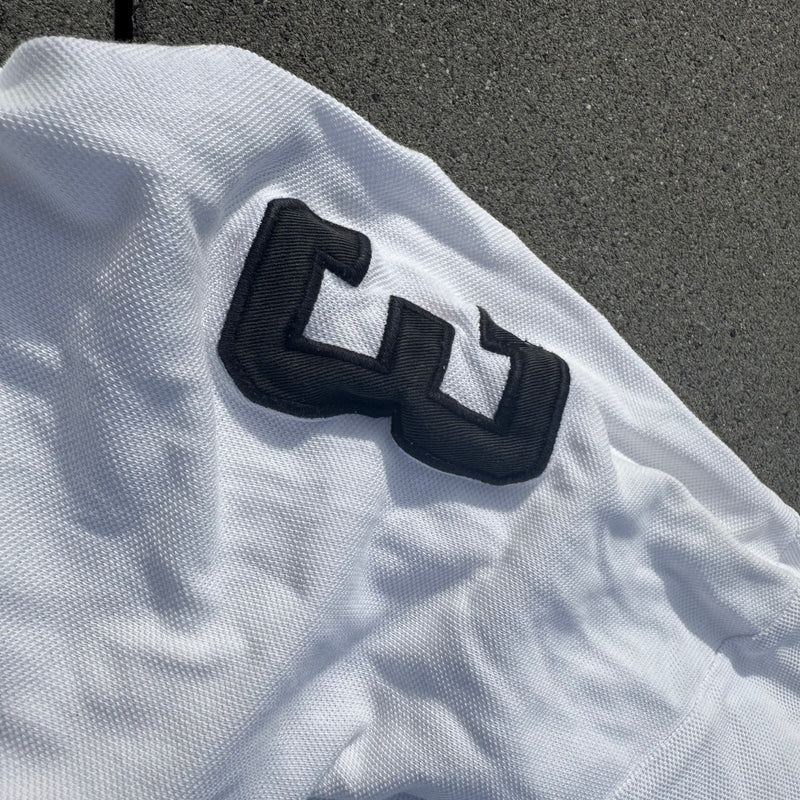 Detailansicht: Sourced limited accessories and clothes Polo Ralph Lauren Big Pony white longsleeve – Logo, Nähte oder Material