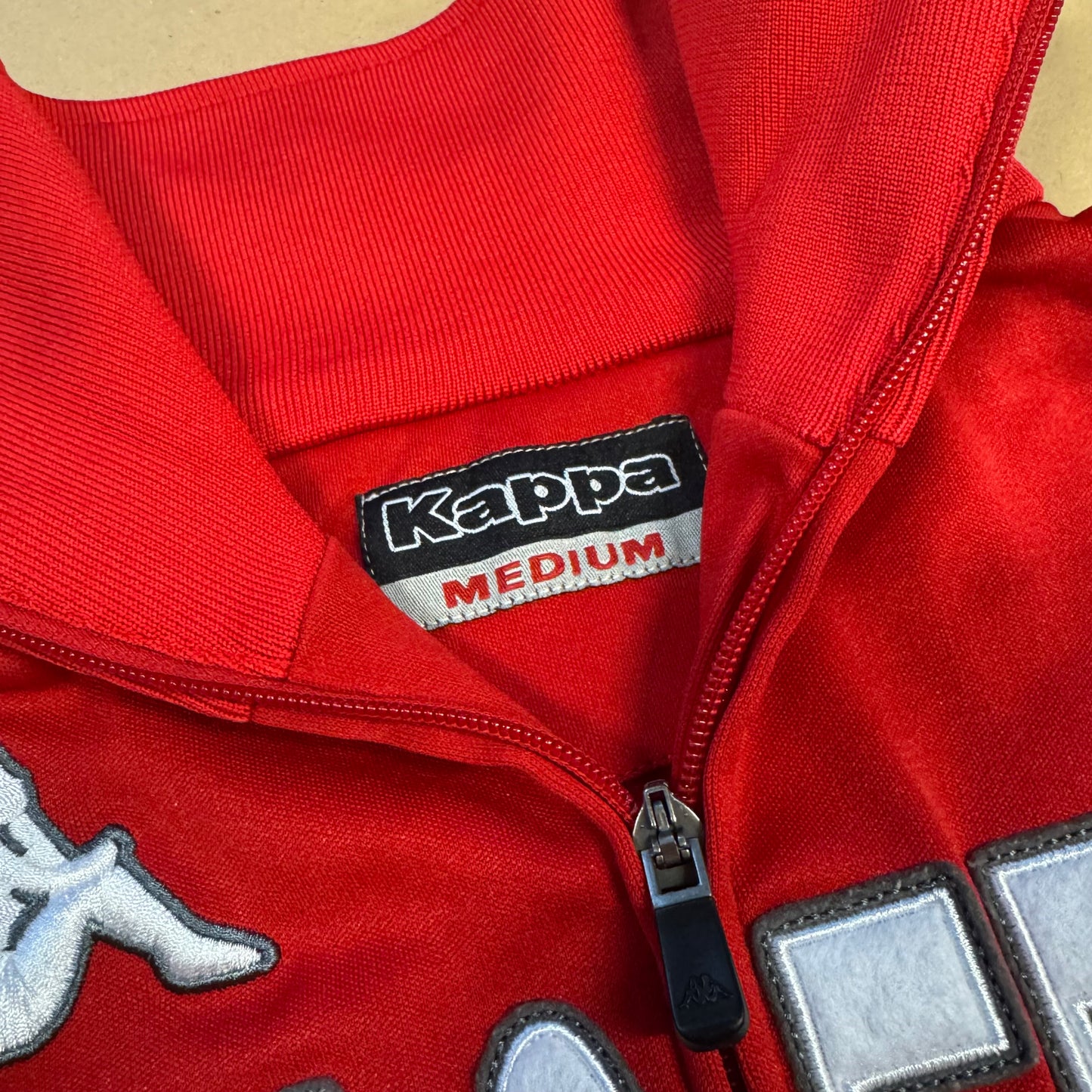 Espace Foot vintage Kappa red track jacket