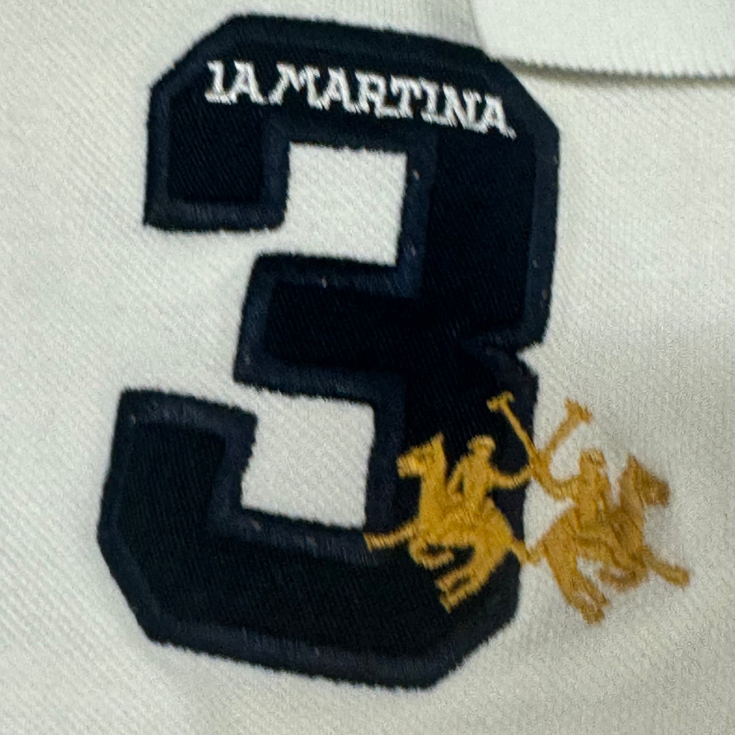 La Martina white polo