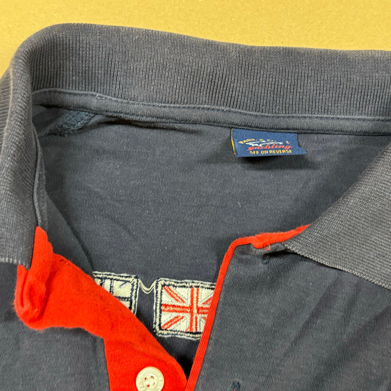 Detailansicht: Sourced limited accessories and clothes Paul and Shark Yacht Club polo – Logo, Nähte oder Material