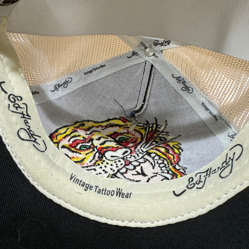 Detailansicht: Sourced limited accessories and clothes Ed Hardy Vintage Tattoo cap – Logo, Nähte oder Material