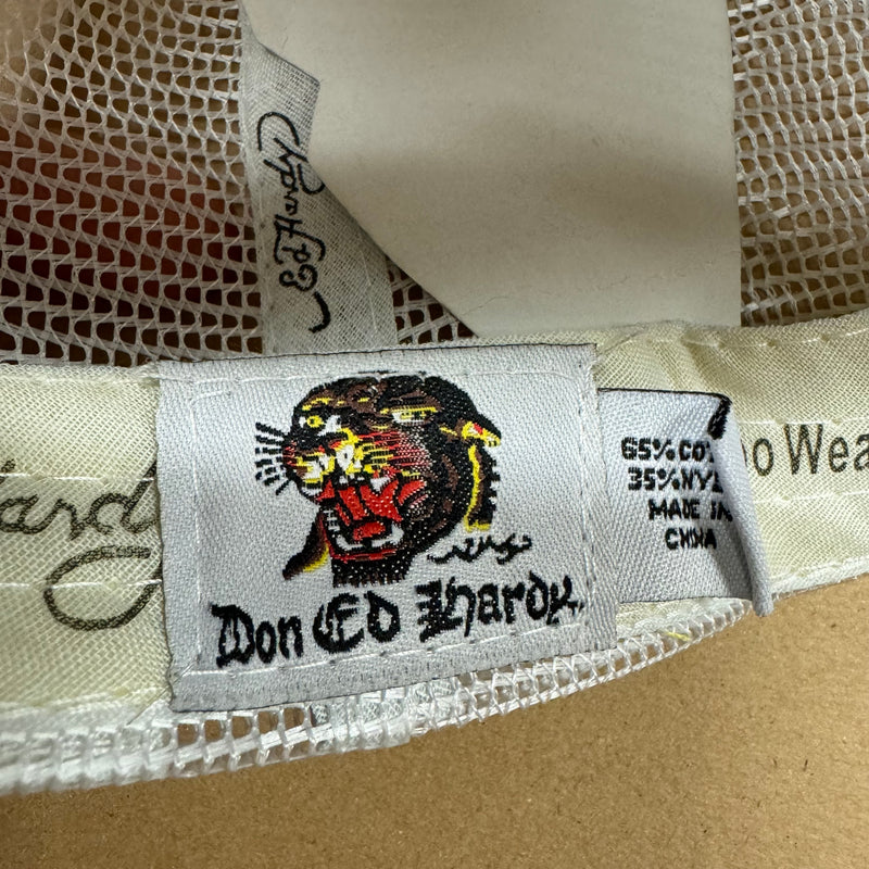 Detailansicht: Sourced limited accessories and clothes Ed Hardy Vintage Tattoo cap – Logo, Nähte oder Material