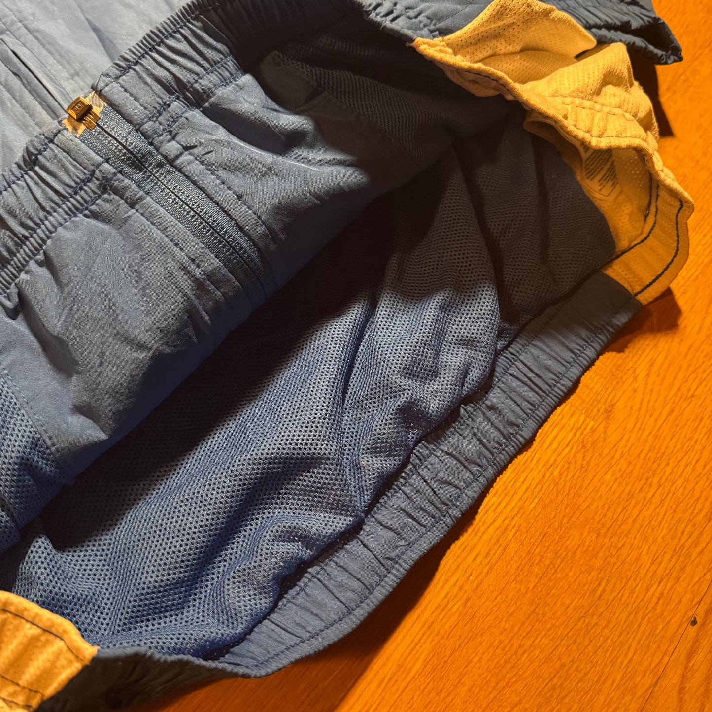 Vintage Nike FCE blue track jacket