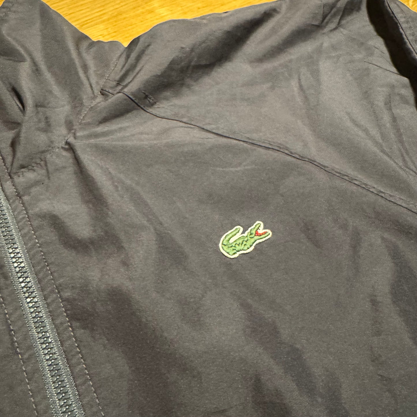 Lacoste vintage grey track jacket