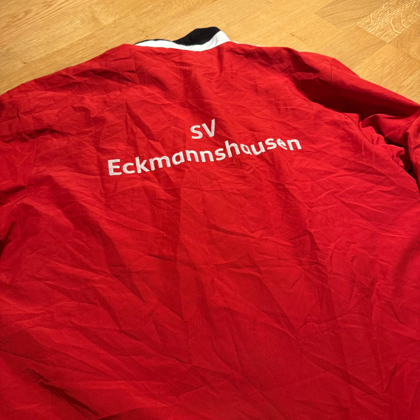 Adidas Ergo red vintage football track jacket