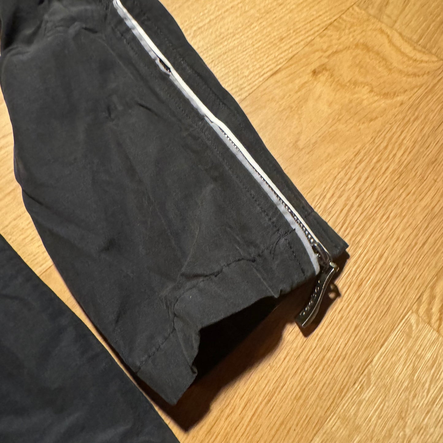 Reebok all black vintage track jacket