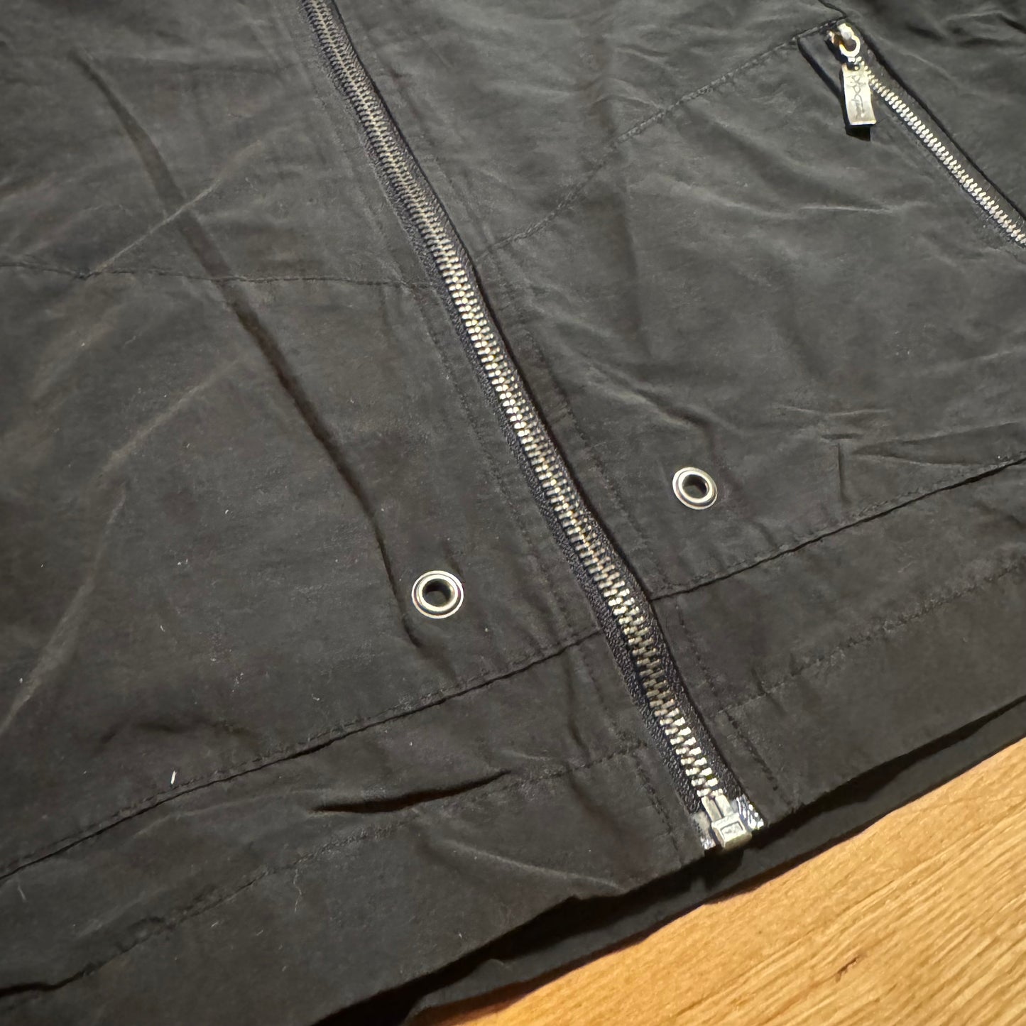Reebok all black vintage track jacket