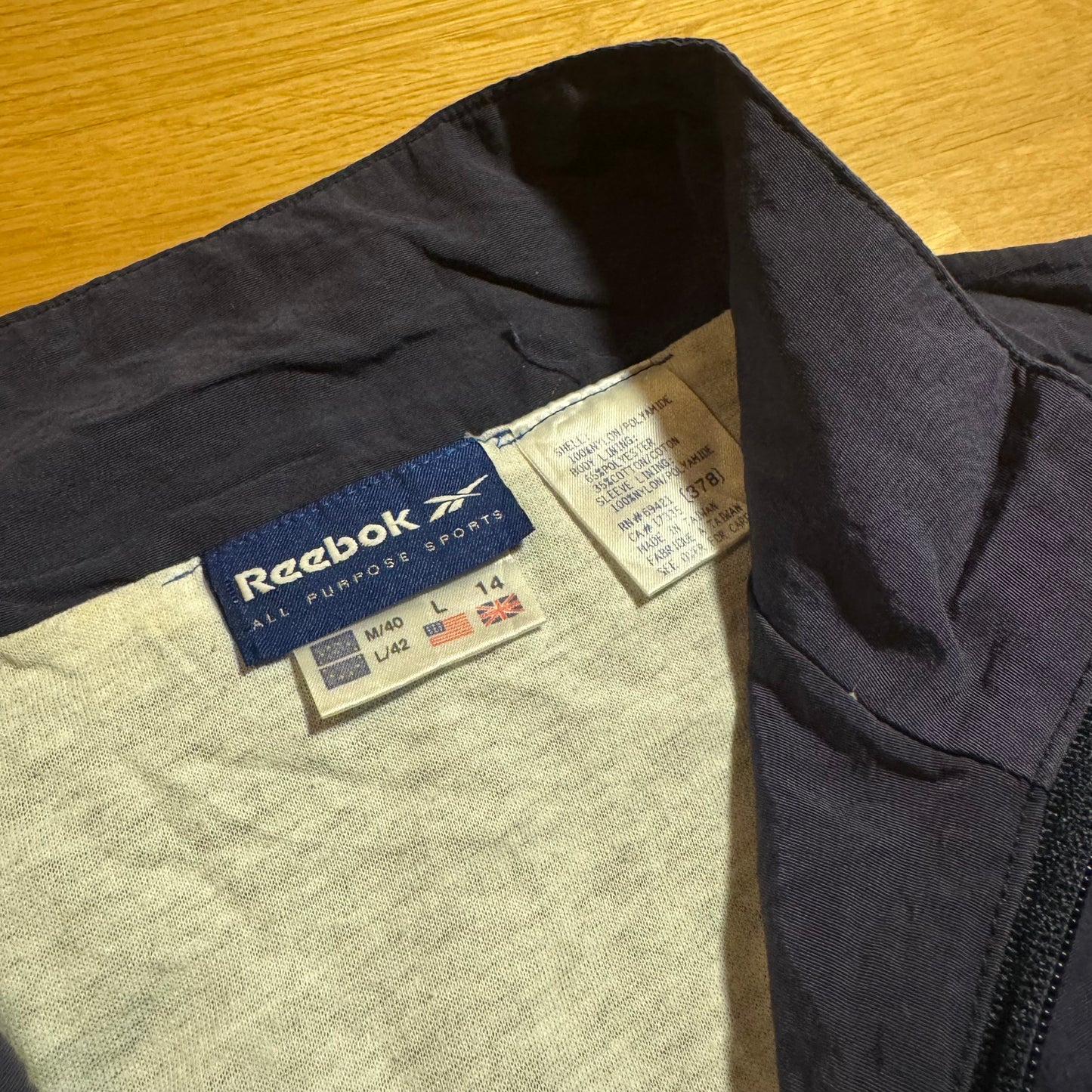 Reebok vintage track jacket