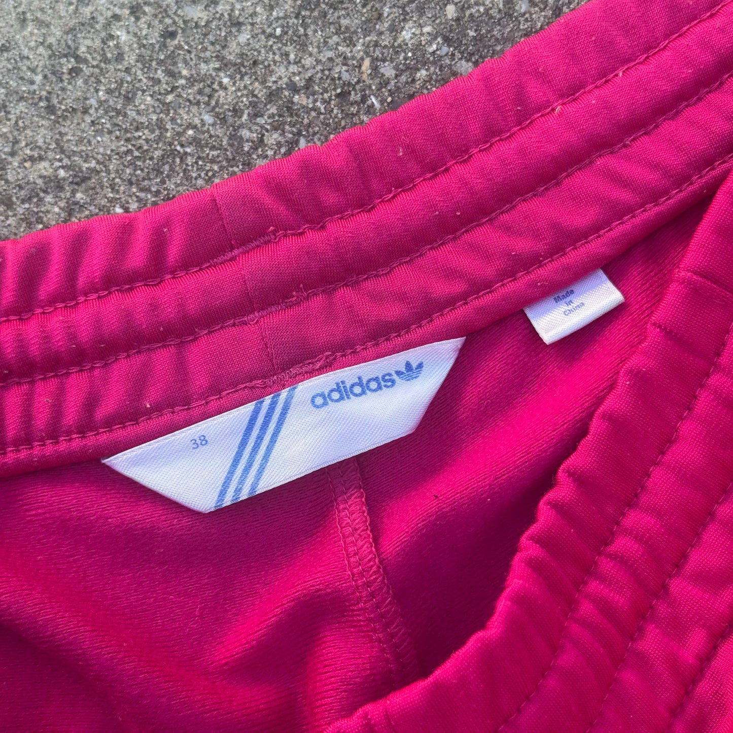 Adidas y2k pink Firebird trackpants