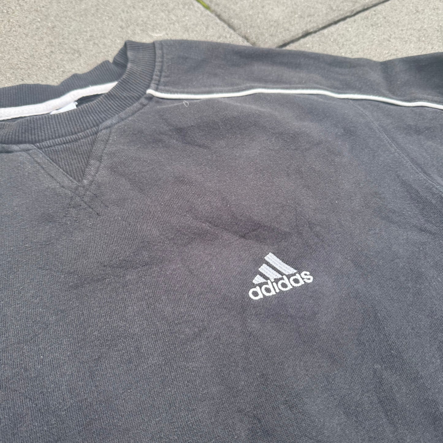 Vintage Adidas black sweatshirt