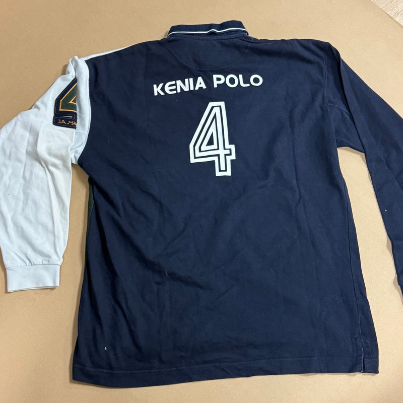 Detailansicht: Sourced limited accessories and clothes La Martina Nairobi polo – Logo, Nähte oder Material