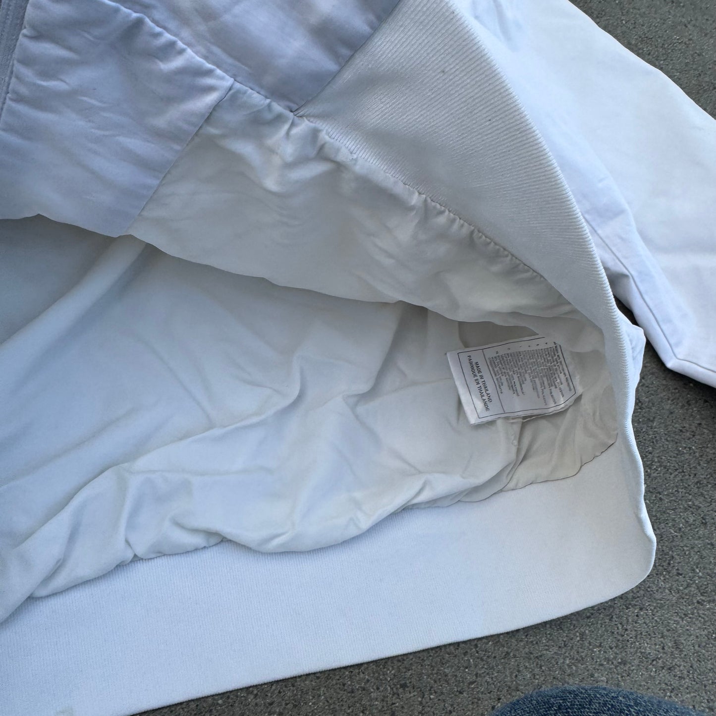 Nike vintage 00s white light jacket