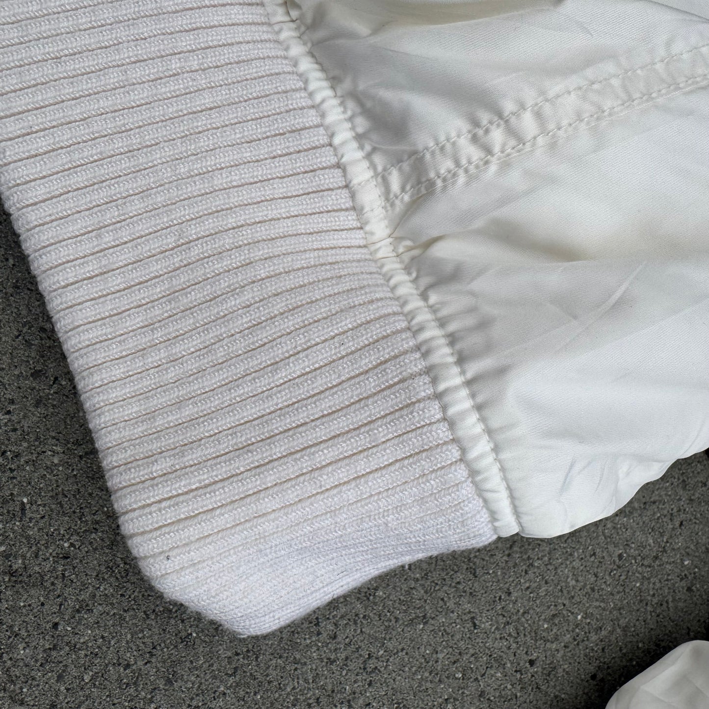 Evisu white women’s winter jacket