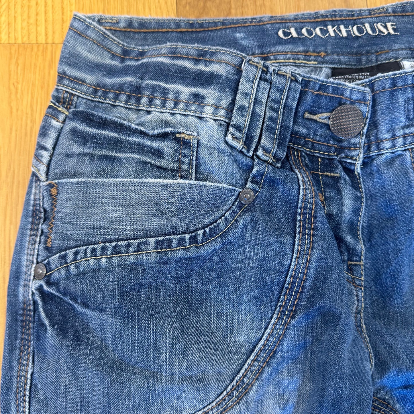 Clockhouse wide leg y2k retro jeans