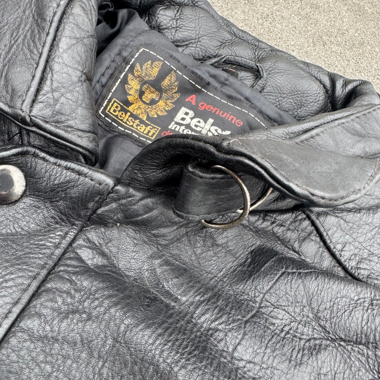 Belstaff genuine leather jacket used