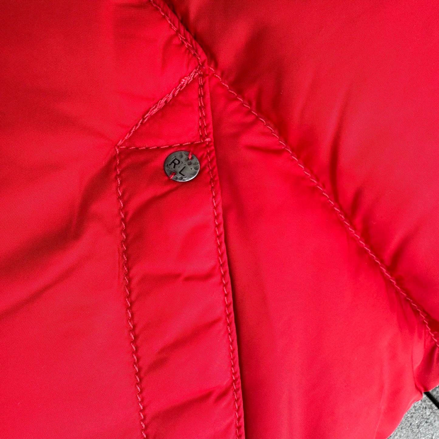 Denim & Supply Ralph Lauren red vest