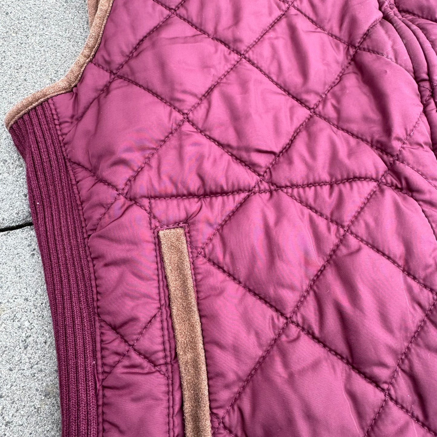 Polo Ralph Lauren burgundy women’s vest