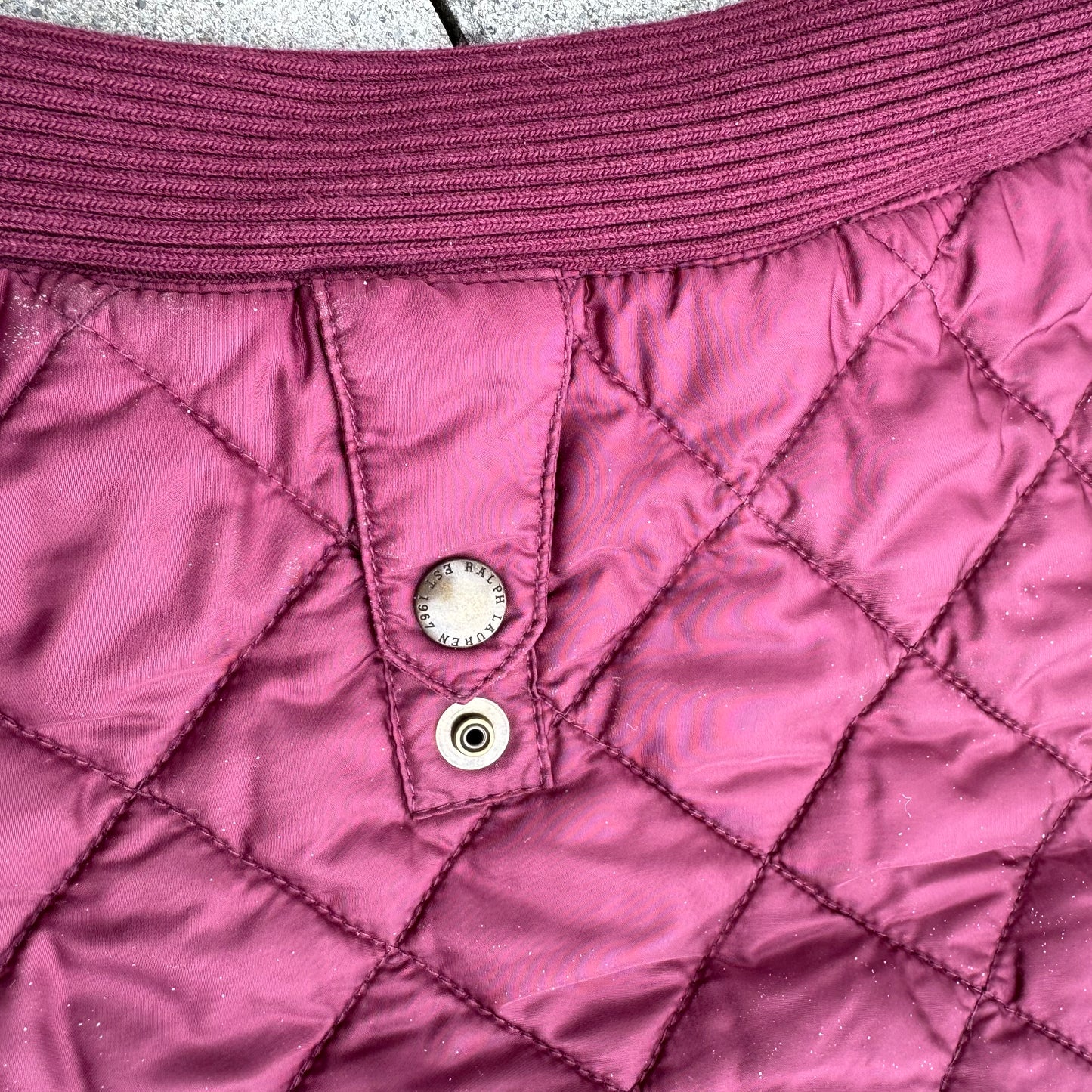 Polo Ralph Lauren burgundy women’s vest