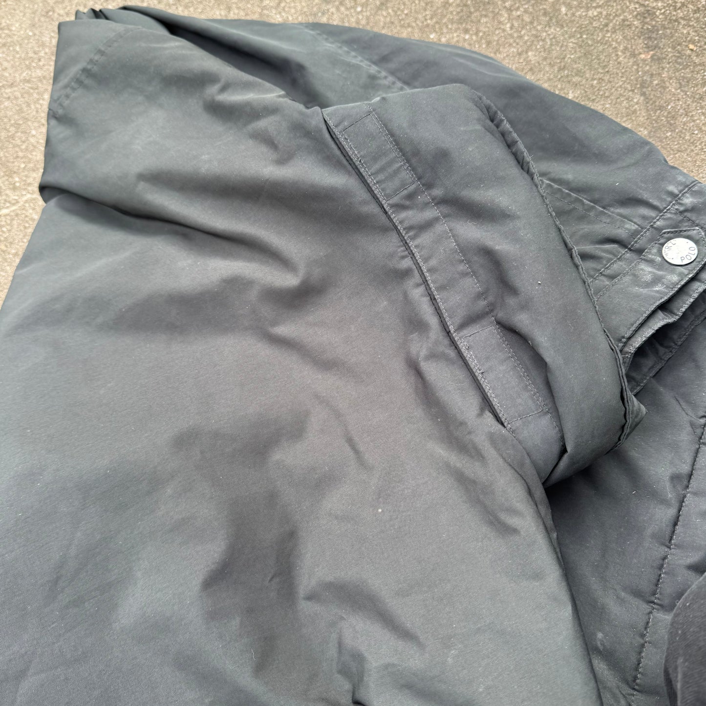 Polo Ralph Lauren vintage black jacket