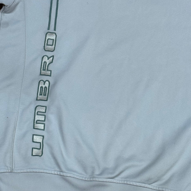 Detailansicht: Sourced limited accessories and clothes Umbro hoodie used – Logo, Nähte oder Material