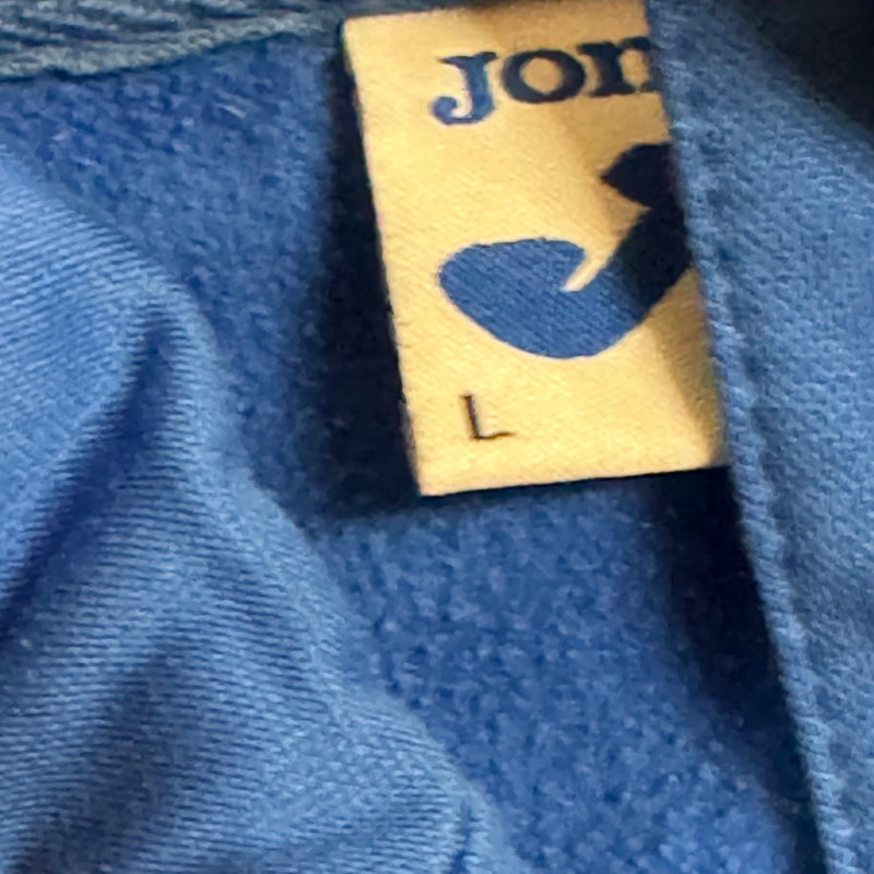 Detailansicht: Sourced limited accessories and clothes Joma blue sportswear sweatshirt – Logo, Nähte oder Material