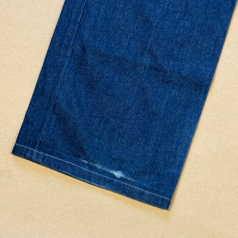 Detailansicht: Sourced limited accessories and clothes Evisu straight leg jeans – Logo, Nähte oder Material