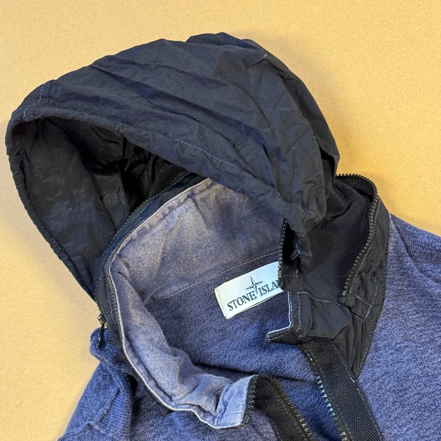 Stone Island interior zip-through hoodie