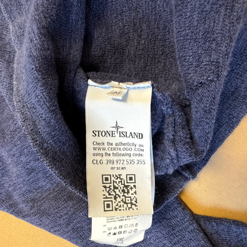 Detailansicht: Sourced limited accessories and clothes Stone Island interior zip-through hoodie – Logo, Nähte oder Material