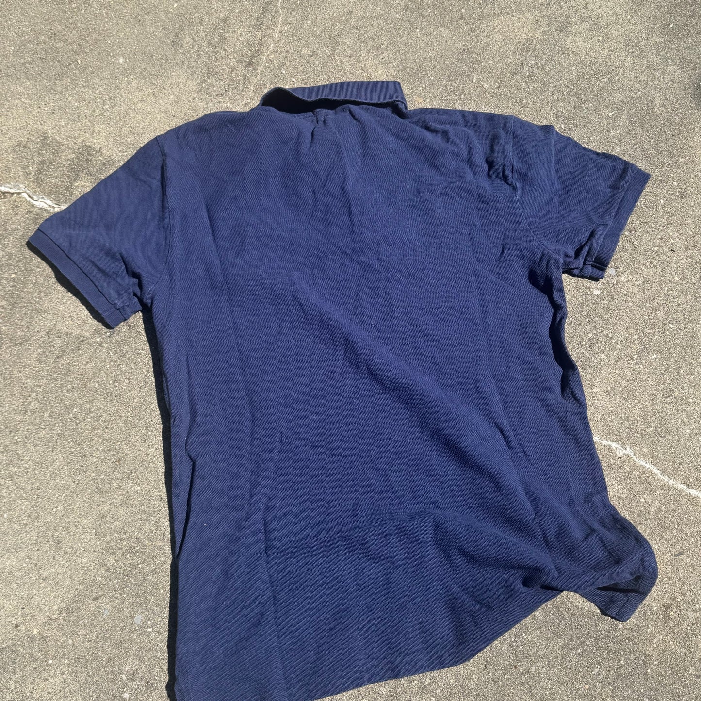 Polo Ralph Lauren big pony blue shirt