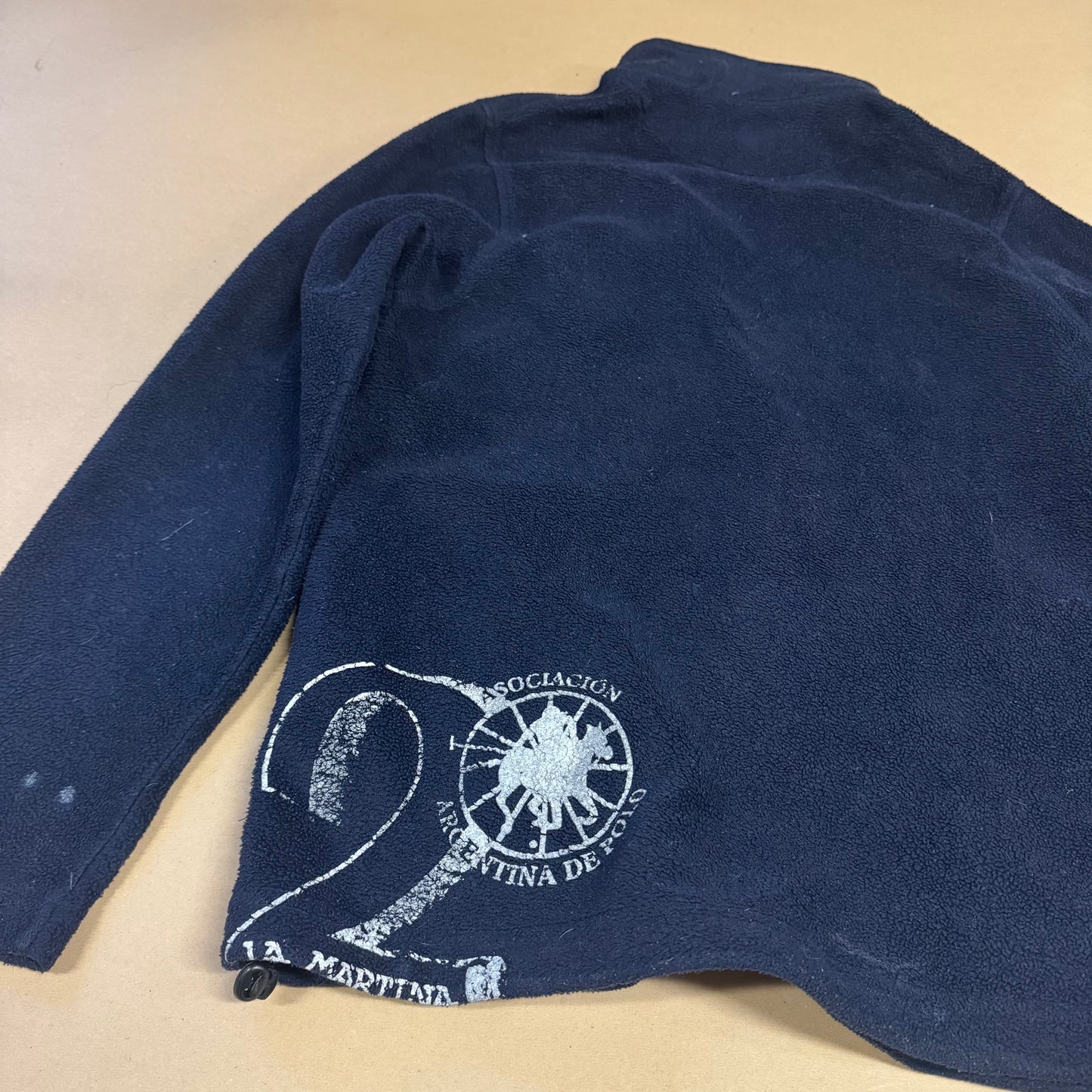 La Martina Argentina vintage fleece sweater