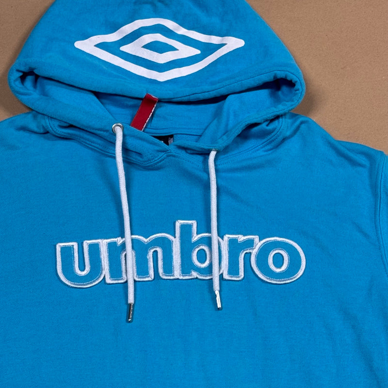 Detailansicht: Sourced limited accessories and clothes Umbro thin hoodie used – Logo, Nähte oder Material