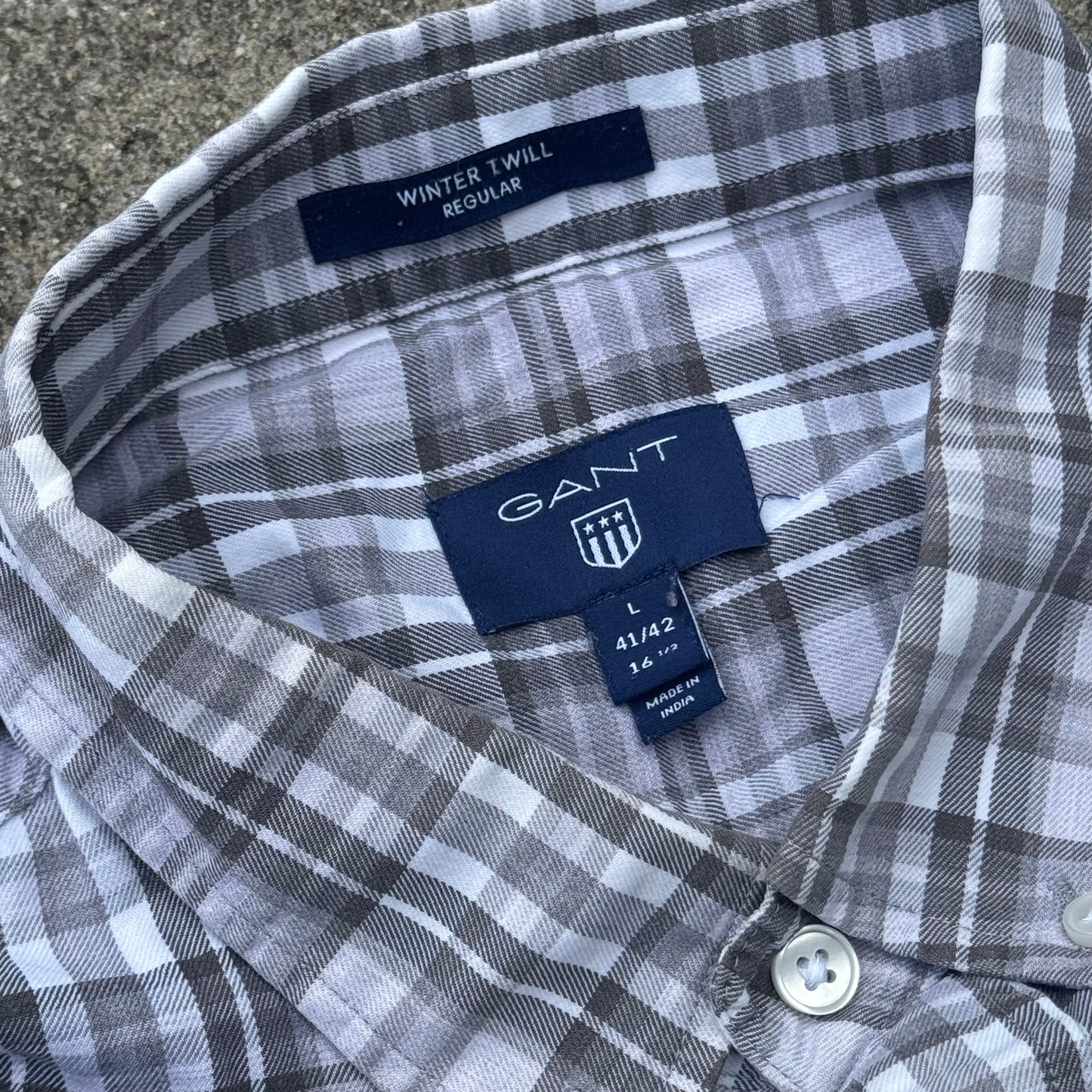 Gant checkered chemise shirt