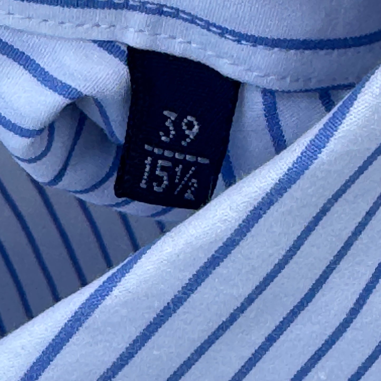 Burberry London vintage striped chemise shirt