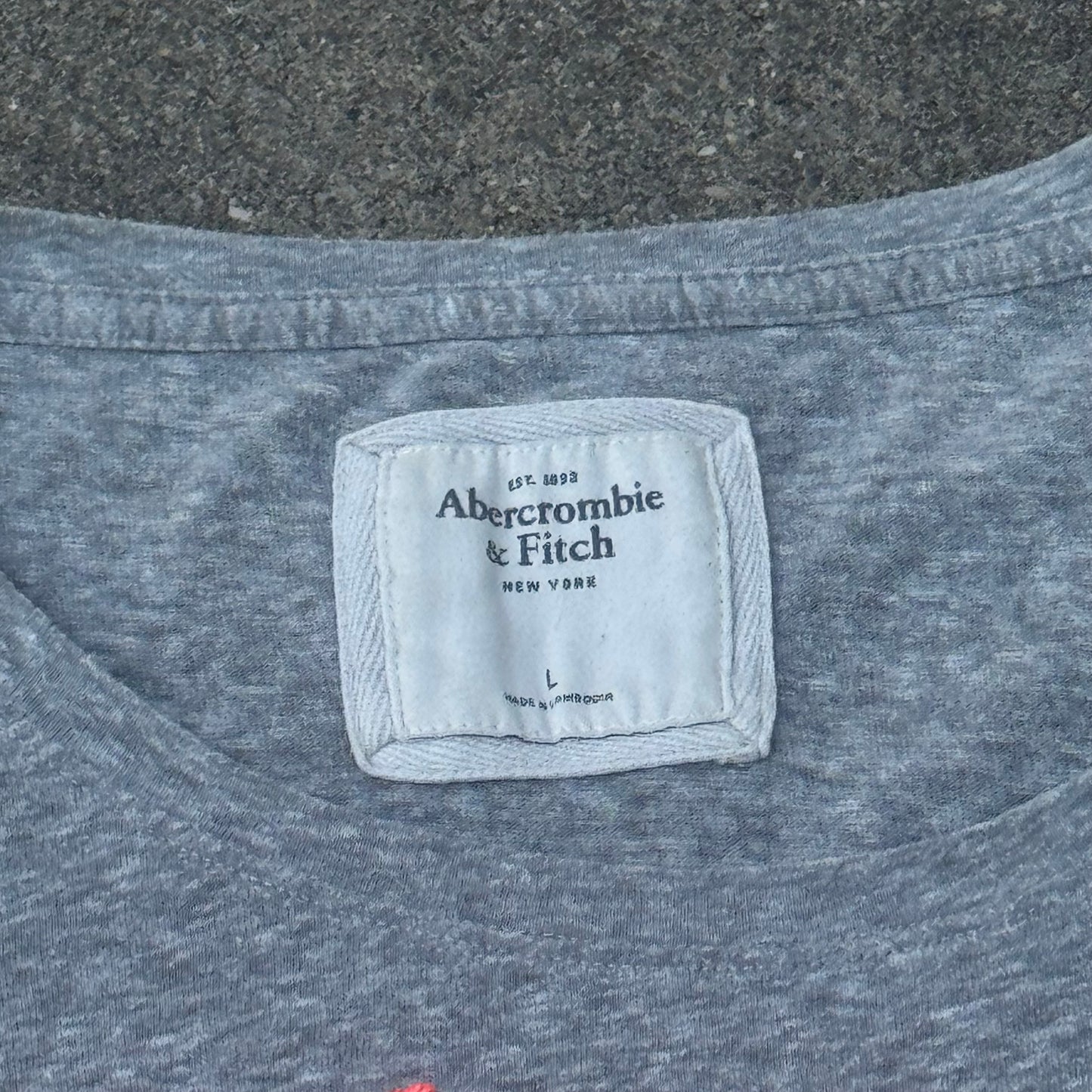 Abercrombie & Fitch y2k womens long t-shirt