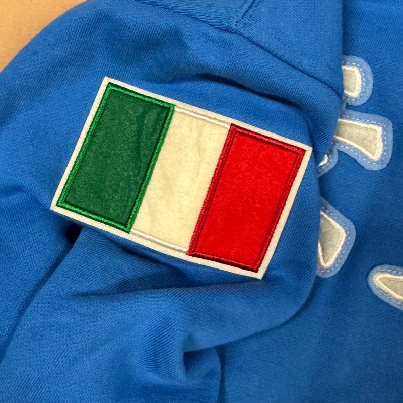Detailansicht: Sourced limited accessories and clothes Kappa italian zipup – Logo, Nähte oder Material